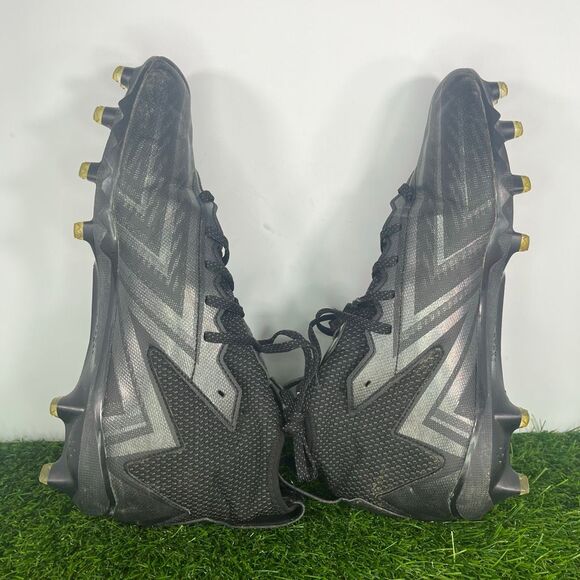 Adidas Freak Ultra 23 Inline Black Chrome Football Cleats  Mens 12.5 - Picture 5 of 7